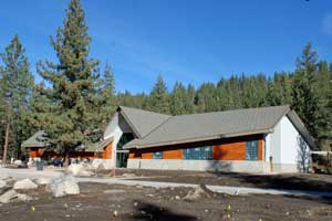 new museum at Donner Memorial State Park, CA